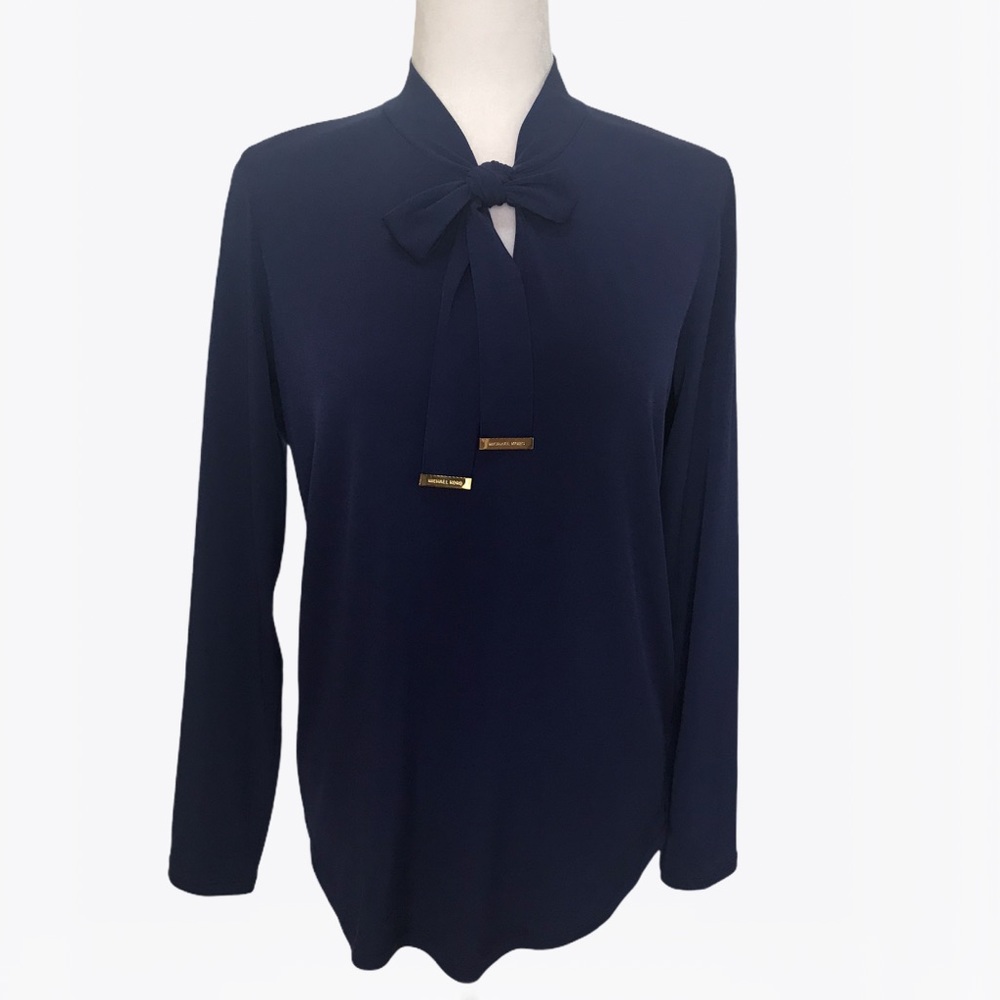 Michael Kors Tie-Neck Women’s Top-Blouse - M